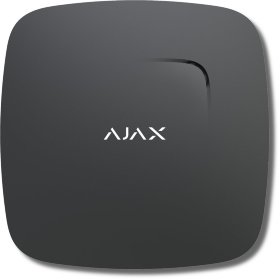 Извещатель пожарный радиоканальный с сиреной Ajax FireProtect (black)