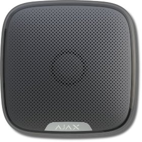 Оповещатель свето-звуковой радиоканальный Ajax StreetSiren (black)